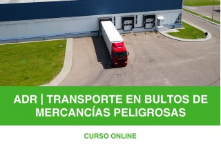 Curso ADR Transporte de bultos de mercancías peligrosas