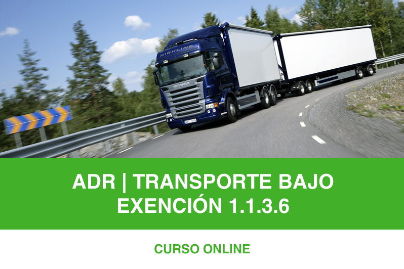Curso ADR - Conductor de mercancías peligrosas exentas por unidad de transporte 1.1.3.6 - Portugues