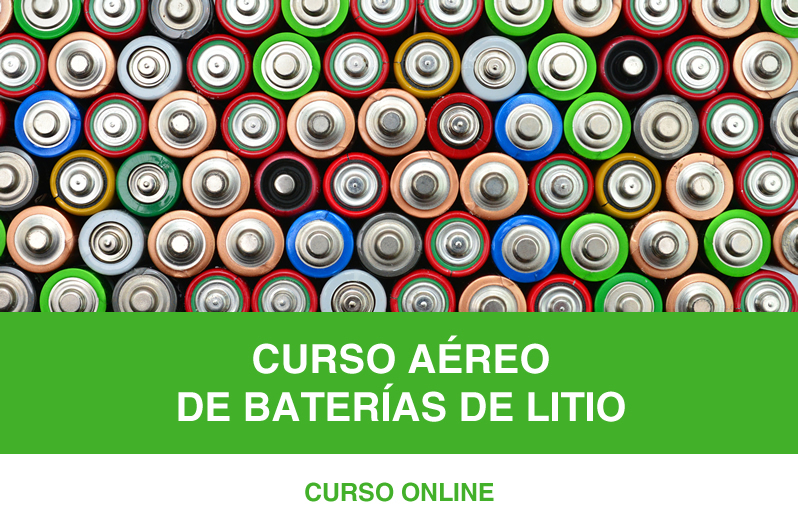 Curso de Baterías de Litio UN3090 / UN3091 / UN3480 / UN3481