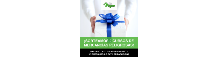Sorteo de cursos Mercancías Peligrosas