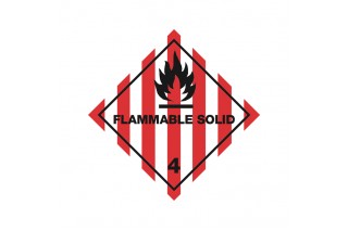 Etiqueta Clase 4 división 4.1