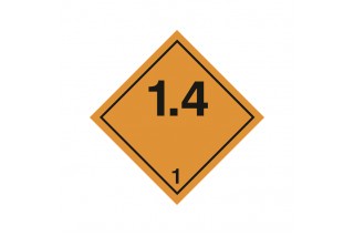 Etiqueta Clase 1 división 1.4