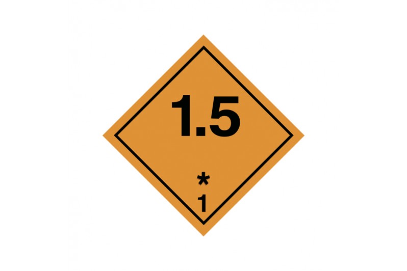 Placa Etiqueta Clase 1 (1.5)
