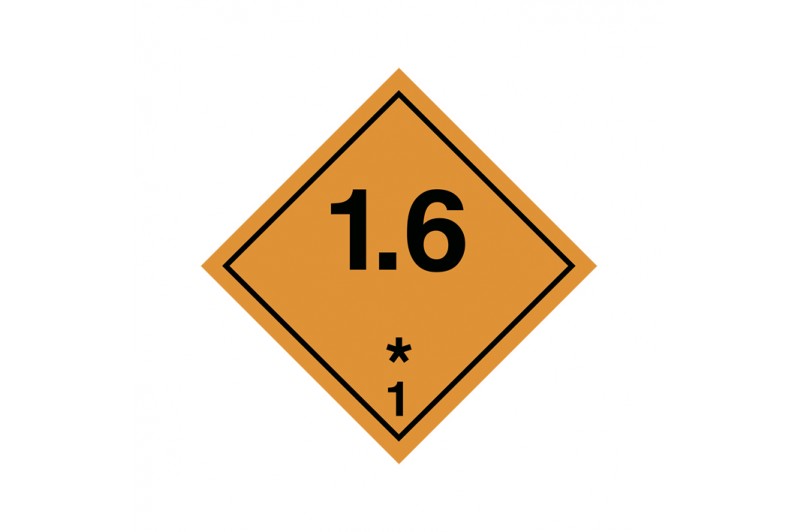 Placa Etiqueta Clase 1 (1.6)