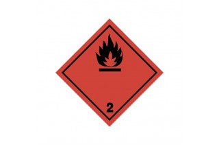 Placa Etiqueta Clase 2 (2.1)
