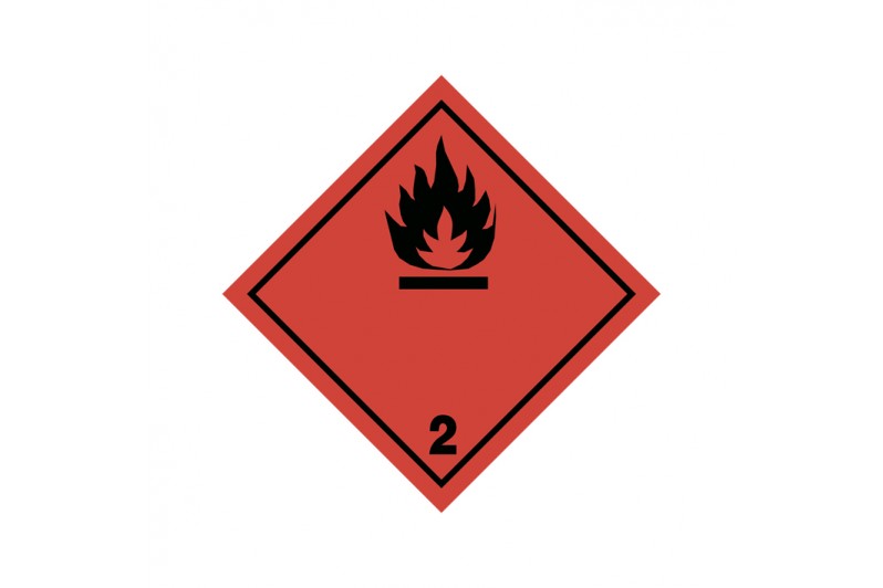 Placa Etiqueta Clase 2 (2.1)