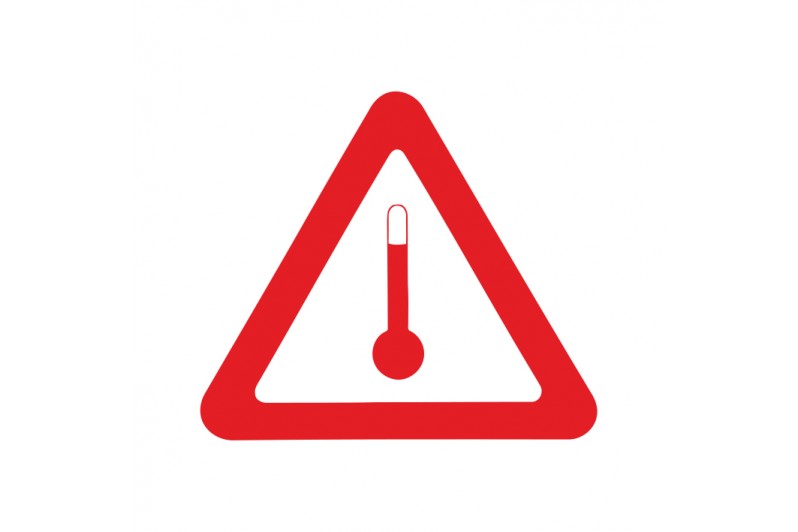 Marca Temperatura Elevada