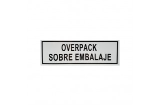 Etiqueta de Sobreembalaje / Overpack