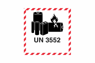 Marca Etiqueta de Batería de Ion Sodio - UN3552