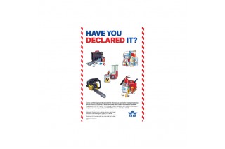 Have you declared it? - English - Counter display - Poster