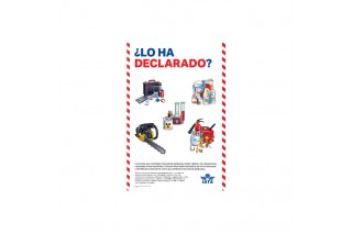 ¿ Lo ha declarado ? Afiche Internacional