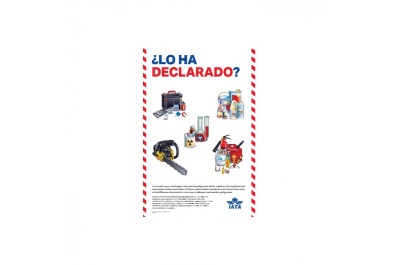 ¿ Lo ha declarado ? Afiche Internacional